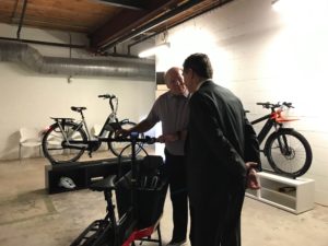 eBike Central and Governor Roy Cooper in Belmont NC