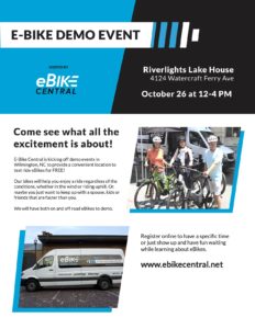 eBike Central Demo Day Event in Wilmington NC