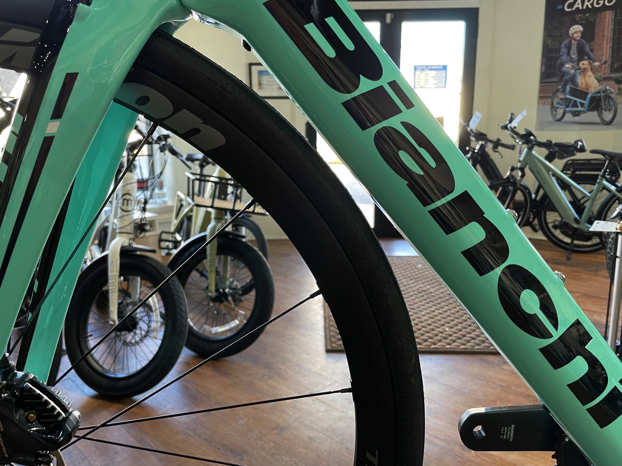 Bianchi Aria E-Road eBike, Electric Pedal Assist Bicycle